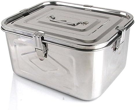 airtight steel box|airtight storage boxes with lids.